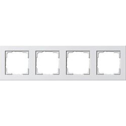 Gira Rahmen 021422 4fach E2 reinweiss matt