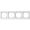 Gira Rahmen 021422 4fach E2 reinweiss matt