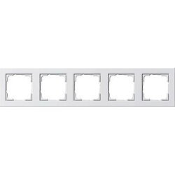 Gira Rahmen 021522 5fach E2 reinweiss matt