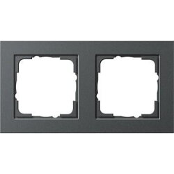 Gira Rahmen 021223 2fach E2 anthrazit