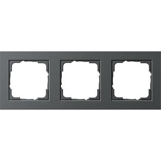 Gira Rahmen 021323 3fach E2 anthrazit