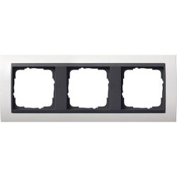 Gira Rahmen 021307 3fach ZR ant Event reinweiss matt