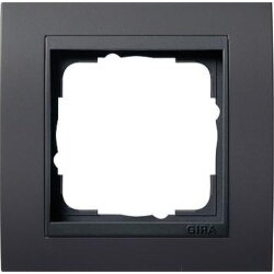 Gira Rahmen 021108 1fach + ZR Anth Event anthrazit