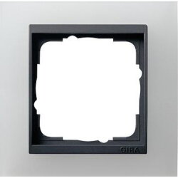 Gira Rahmen 021124 1fach + ZR Anth Event Opak weiss