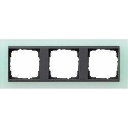 Gira Rahmen 021385 3fach + ZR Anth Event Opak Mint