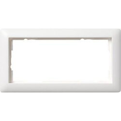 Gira Rahmen 100204 2fach Standard 55 rw matt