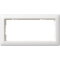 Gira Rahmen 100204 2fach Standard 55 rw matt