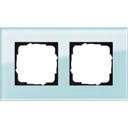 Gira Rahmen 021218 2fach Esprit Glas Mint
