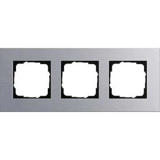 Gira Rahmen 021317 3fach Esprit Aluminium