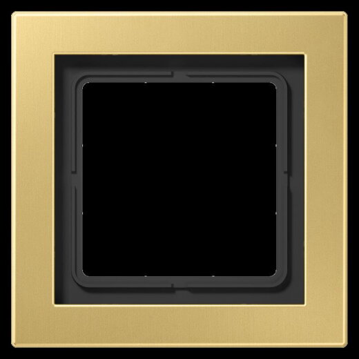 Jung Rahmen 1fach, Messing, LS-DESIGN, Messing classic MED2981C