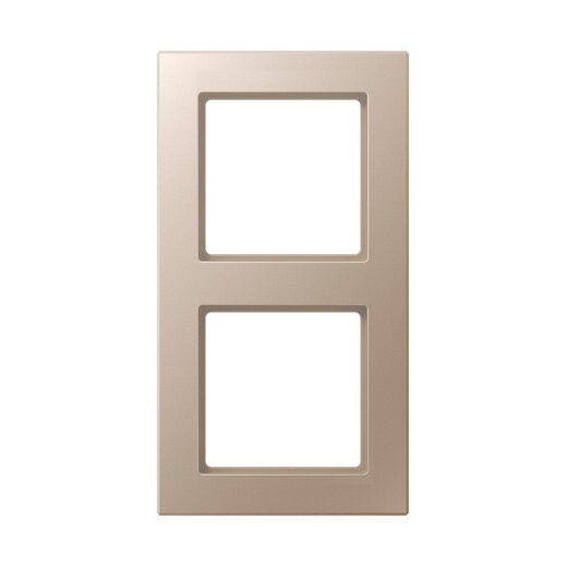 Jung Rahmen 2fach, A CREATION, champagner AC582CH