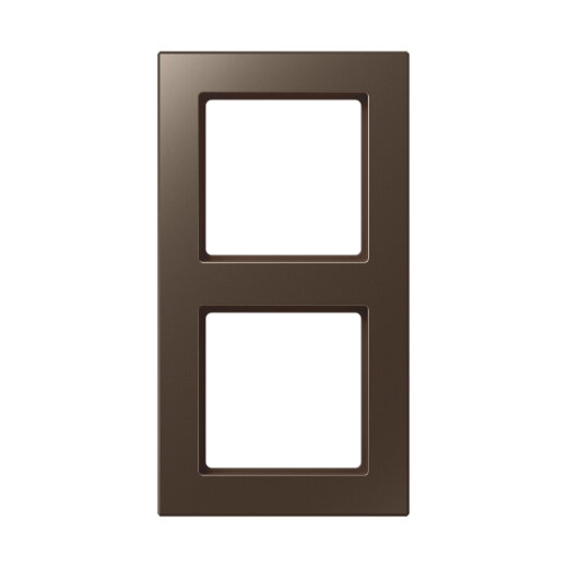 Jung Rahmen 2fach, A CREATION, mokka AC582MO