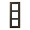 Jung Rahmen 3fach, Messing, LS-DESIGN, Messing antik MED2983AT