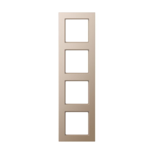 Jung Rahmen 4fach, A CREATION, champagner AC584CH