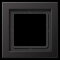 Jung Rahmen 1fach, Aluminium lackiert, LS-DESIGN, dark (lackiertes Aluminium) ALD2981D