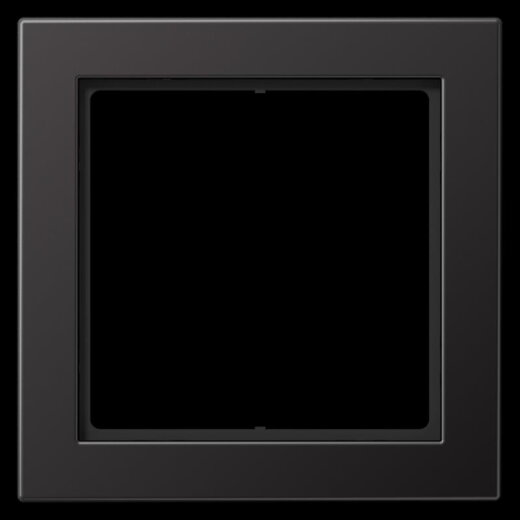 Jung Rahmen, 1-fach, FLAT DESIGN, dark (lackiertes Aluminium) FDAL2981D