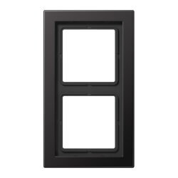 Jung Rahmen 2fach, Aluminium lackiert, LS-DESIGN, dark...