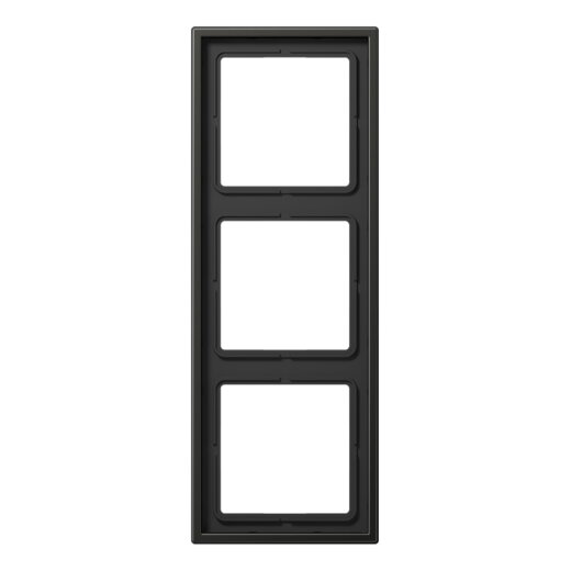 Jung Rahmen 3fach, Aluminium lackiert, LS 990, anthrazit (lackiertes Aluminium) AL2983AN