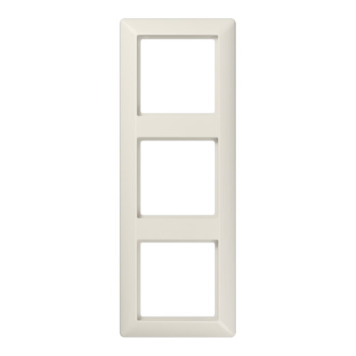 Jung Rahmen 3fach, Thermoplast, AS 500, weiß AS583BF