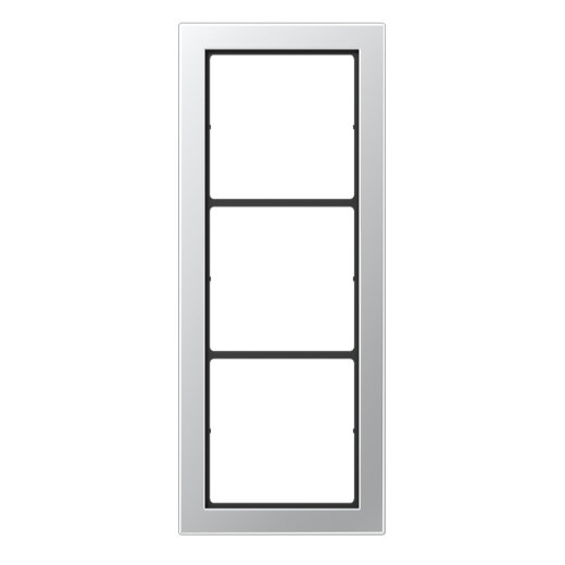 Jung Rahmen, 3-fach, FLAT DESIGN, Aluminium FDAL2983