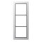 Jung Rahmen, 3-fach, FLAT DESIGN, Aluminium FDAL2983