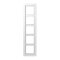 Jung Rahmen 5fach, Duroplast, LS-DESIGN, alpinweiß LSD985WW