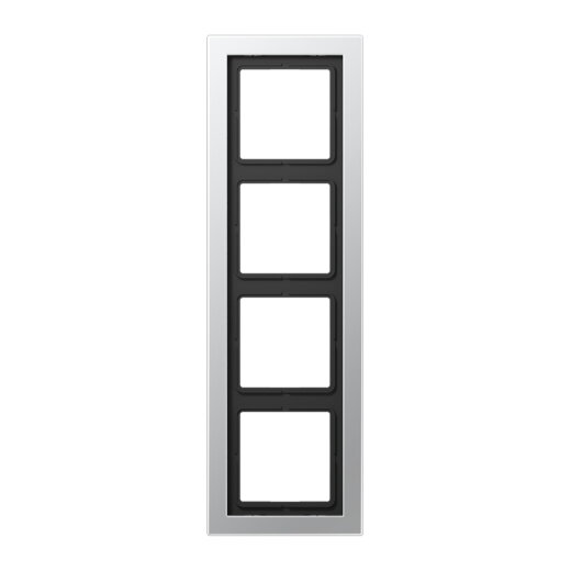 Jung Rahmen 4fach, LS-DESIGN, Aluminium (lackiert) ALD2984-L