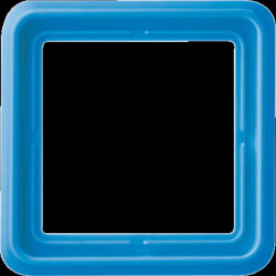 Jung Rahmen 1fach für Abdeckungen mit Glasscheibe,...