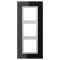 Jung Glasrahmen 3fach, Glas, LS PLUS, schwarz LSP983GLSW
