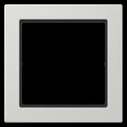 Jung Rahmen, 1-fach, FLAT DESIGN, lichtgrau FD981LG