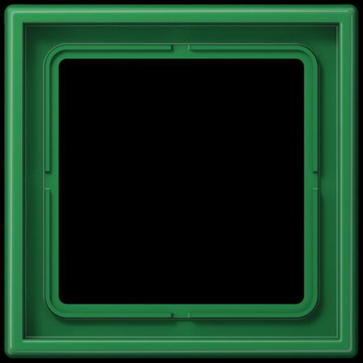 Jung Rahmen 1fach, Duroplast, LS 990, grün (für SV) LS981GN