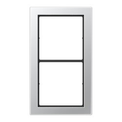 Jung Rahmen, 2-fach, FLAT DESIGN, Aluminium FDAL2982