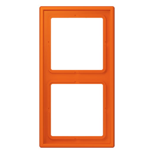 Jung Rahmen 2fach, Duroplast, LS 990, orange LS982O