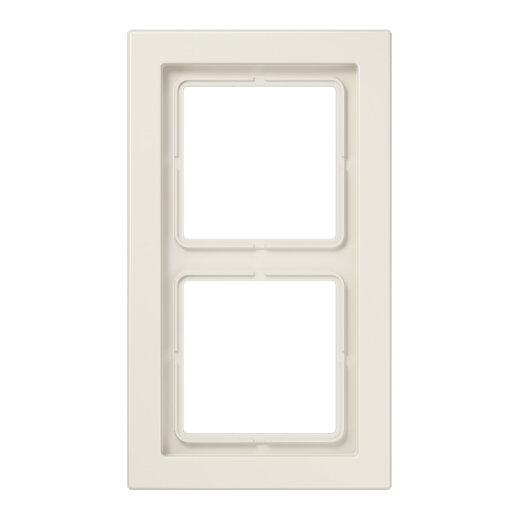 Jung Rahmen 2fach, Duroplast, LS-DESIGN, weiß LSD982W