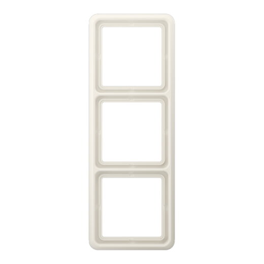 Jung Rahmen 3fach, Duroplast, CD 500, weiß CD583W