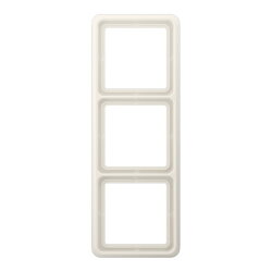 Jung Rahmen 3fach, Duroplast, CD 500, weiß CD583W