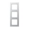 Jung Rahmen 3fach, A CREATION, aluminium AC583AL