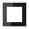 Jung Glasrahmen 1fach, Glas, A CREATION, schwarz AC581GLSW