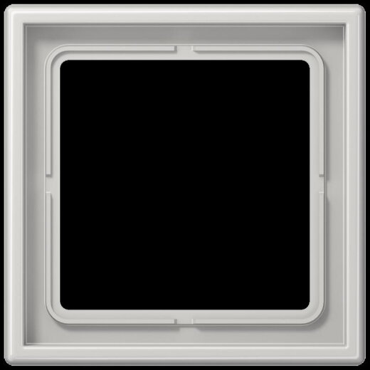 Jung Rahmen 1fach, Duroplast, LS 990, lichtgrau LS981LG