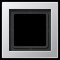 Jung Rahmen 1fach, LS-DESIGN, Aluminium ALD2981