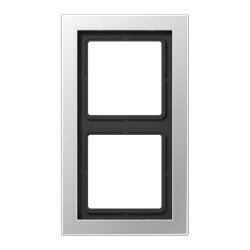 Jung Rahmen 2fach, LS-DESIGN, Aluminium ALD2982