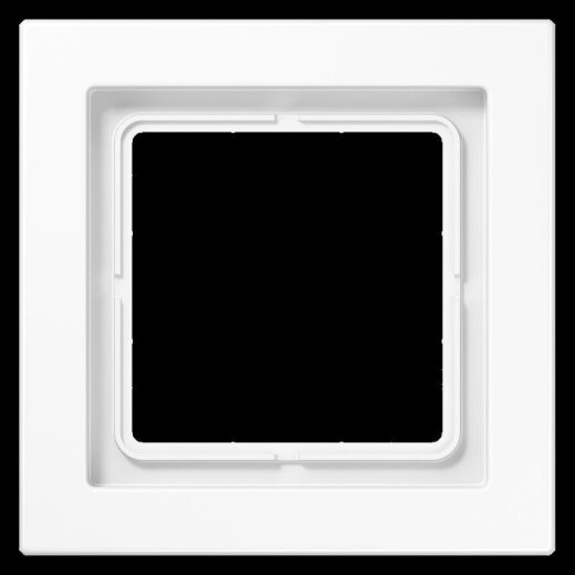 Jung Rahmen 1fach, Duroplast, LS-DESIGN, alpinweiß LSD981WW