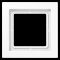 Jung Rahmen 1fach, Duroplast, LS-DESIGN, alpinweiß LSD981WW