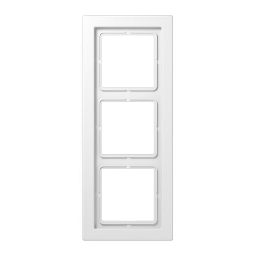 Jung Rahmen 3fach, Duroplast, LS-DESIGN, alpinweiß LSD983WW