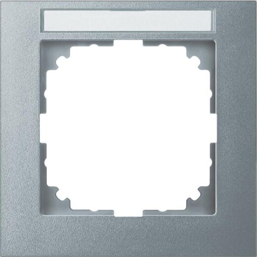 Merten Rahmen MEG4011-3660 1fach M-Pure aluminium