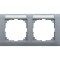 Merten Rahmen MEG4021-3660 2fach M-Pure aluminium