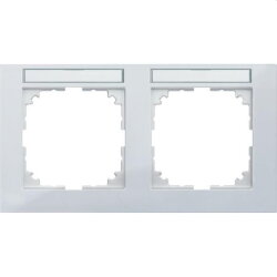 Merten Rahmen MEG4021-3619 2fach M-Pure polarweiss