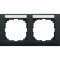Merten Rahmen MEG4021-3614 2fach M-Pure anthrazit