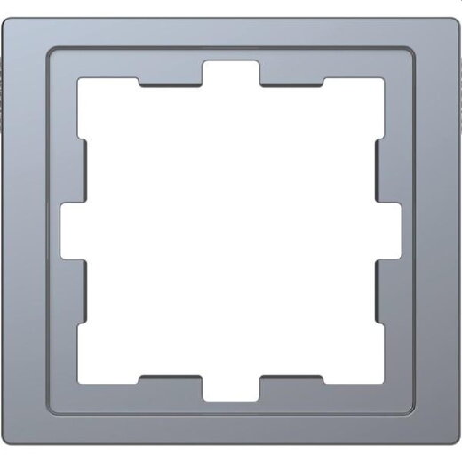 Merten Rahmen D-Life 1fach Edelstahl