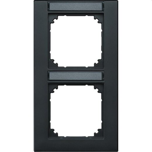 Merten Rahmen 476214 2fach senkrecht anthrazit M-PLAN
